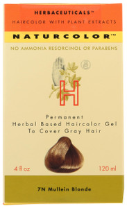 Naturcolor Haircolor Hair Dye - Mullein Blonde, 4.08 Fl Oz (7N)