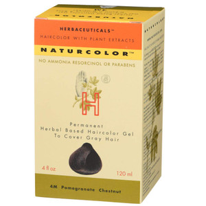 naturcolor Haircolor Hair Dye - Pomegranate Chestnut, 4 Fl Oz (4M)