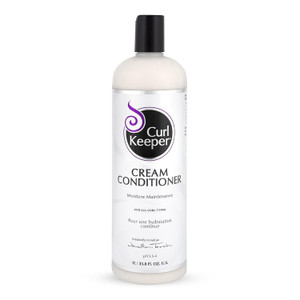 Curl Keeper Cream Conditioner for Curly Hair, 8 Fl Oz - Lightweight Daily Hair Conditioner for All Curl Types - Moisturizing & Deep Conditioning Help