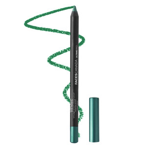 FACESCANADA Longwear Eye Pencil, 5 Bright Color Shades, Smudge Proof, Waterproof, Intense Color, One Stroke Smooth Color, Made In Germany, Peta Appro