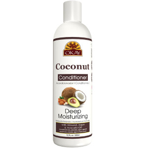 OKAY Coconut Deep Moisturizing Conditioner, 12 Fl Oz