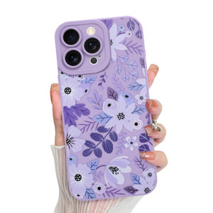 KANGHAR for iPhone 16 Pro Case Cow Print Anti-Skid Aesthetic Cute Pattern Magnetic [Compatible wth Magsafe] + Screen Protector Slim Shockproof Full B