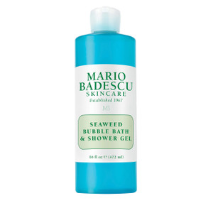 Mario Badescu Seaweed Bubble Bath & Shower Gel - 2-in-1 Daily Moisturizing Body Wash for Men and Women - Body Care Enriched with Marine-Like Fragranc
