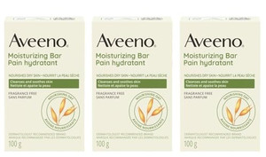 Aveeno Bar Dry Size 3.5 Ounce Aveeno Moisturizing Bar For Dry Skin (Pack of 3)