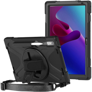 ProCase for Lenovo Tab P11 Pro 11.2" Gen 2 2022 (TB-132FU/TB-138FC) Case, Rugged Heavy Duty Shockproof Cover with Hand Strap Shoulder Strap for 11.2