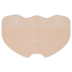 6Pcs Sun Hydrogel Cover Sun, 6Pcs Sunscreen Hydrogel Cover Hydrogel Cover Disposable Moisturizing Half Cover Hanging Ear Sun Cooling Patch for