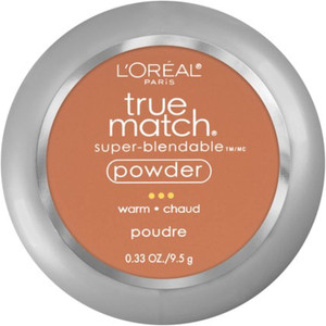 L'Oreal Paris True Match Super-Blendable Powder, Cappuccino, 0.33 oz.