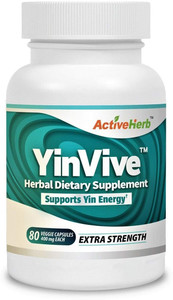 ActiveHerb YinVive 80 Capsules Supports Yin Energy