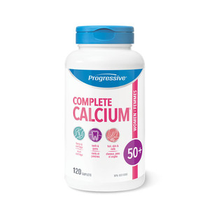 PROGRESSIVE Calcium Wmn 50 Plus Complete, 120 CT
