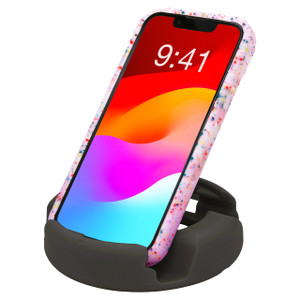 GoDonut Plus+ Phone Stand - Portable Mount Accessory - Charging Port Access - Compatible with Tablet, iPhone 16 15 14 Pro Max Android & Most Smartpho