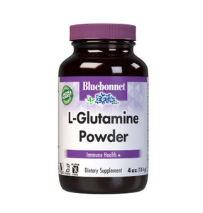 Bluebonnet Nutrition L-Glutamine Powder 5000mg, Supports Immune Function*, Nitrogen Transporter*, Soy-Free, Gluten-Free, Non-GMO, Kosher Certified, V