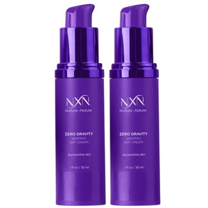 NxN Zero Gravity Whipped Day Cream Face Moisturizer, Natural Anti Aging Formula for Dry or Sensitive Skin, Men and Women, 2FL Oz