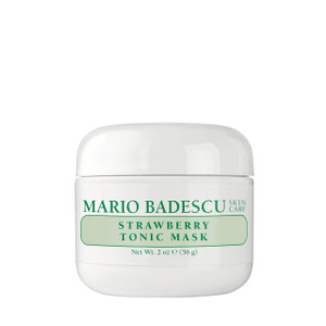 Mario Badescu Strawberry Tonic Mask - Refreshing & Brightening Clay Mask - Refines & Cleanses Dull Skin & Clogged Pores - Face Skincare Rich in Vitam