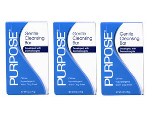 Purpose Gentle Cleansing Bar 6 Oz (Pack of 3)