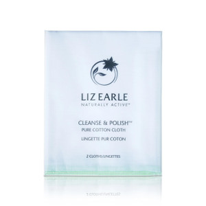 Liz Earle Pure Muslin Cloths (2 Quantity) for Cleanse & Polish Hot Cloth Cleanser