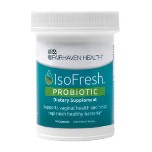 Fairhaven Health IsoFresh Vaginal Probiotics for Women | Supports Healthy pH Balance for Women and Vaginal Odor* | One Per Day | Lactobacillus Blend