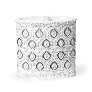 Popular Bath T B Holder Monaco, Toothbrush, White, 943030