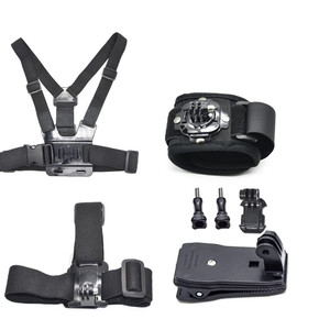 vgsion Action Camera Accessory Kit Chest Mount Head Strap Wrist Mount Backpack Clip for GoPro Hero 12/11/10/9/8