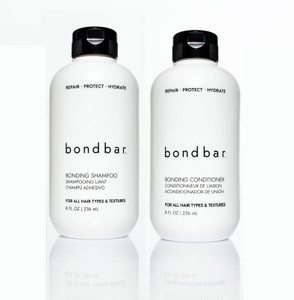 Bondbar Repairing Shampoo & Conditioner, Protects, Strengthens & Hydrates All Hair Types & Textures, Prevents Flyaways & Frizz, Adds Moisture & Shine