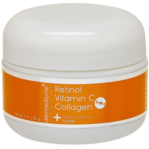 Vitamin C + Retinol + Collagen | Super Charged Anti-Aging Cream for Face | Pharmaceutical Grade Quality | Helps Smooth & Plump Fine Lines & Wrinkles