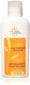 Earth Science Chamomile & Green Tea Eye Makeup Remover  extra gentle, skin-softening formula, 4 oz.