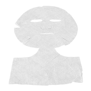 50 Pieces Neck Facial Mask Sheet, Precut Light Silk Facial Mask Paper, Disposable Skin Care Mask for Women Girls, Neck Facial Mask Paper for Salons S