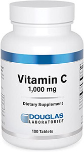 Douglas Laboratories Vitamin C | Water-Soluble Antioxidant Supplement to Support Immune Function and Normal Wound Healing* | 100 Tablets