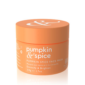 Pumpkin Spice Clay Enzyme Facial Mask | Removes Pimples, Minimizes Pores, Blackheads, Wrinkles, Breakouts | Hydrates, Tightens, Brightens | Organic P