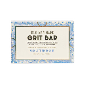 18.21 Man Made Grit Bar Soap, 7 fl. oz.