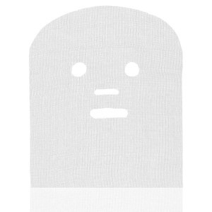 Soft High Frequency Gauze Face Pads - 200 Pack White Net Face Mask, Skin Care Mask Fiber Paper Sheet for Women Girls Beauty Salons Home Facial Natura