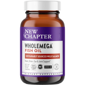 New Chapter Wholemega 1000 Mg, 30 Ct