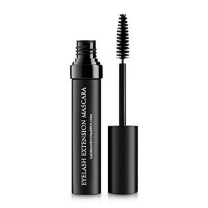KC Republic Oil?Free Mascara for Lash Extensions  Safe for False Lashes, Water-Resistant, Clump-Free, Sensitive Eyes & Contact Lens Friendly (Black,