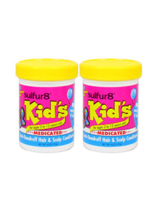 Sulfur8 Kid's Medicated Anti-Dandruff Hair & Scalp Conditioner, 4 oz (Pack of 2)
