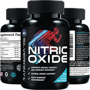 Extra Strength Nitric Oxide Booster - 3X Strength L-Arginine, Citrulline, & Beta Alanine - Premium Nitric Booster Natural Energy, Muscle & Heart Supp