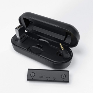 MAYFLASH PodsKit Bluetooth Adapter for Switch, PS4 and PC, Dual Stream Bluetooth Wireless Audio Transmitter with aptX Low Latency