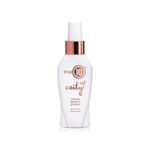 Coily Miracle Leave In Product by Its A 10 for Unisex - 4 oz Treatment