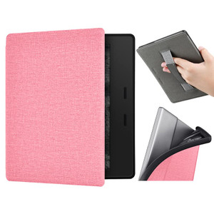 Case for 7" Kindle Oasis with Hand Strap - Ultra Slim PU Leather Smart Cover with Auto Sleep and Wake for Kindle Oasis 10th Generation - 2019 Release