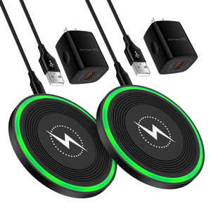 15W Pixel 9 Fast Wireless Charger for Google Pixel 10/10 Pro/10 Pro XL/10 Pro Fold/9a/9 Pro/Fold/9 Pro XL/8a/8 Pro, Charging Pad with QC Adapter for