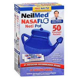 Neilmed Nasaflo Neti Pot Size 50ct