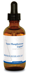 Biotics Research Super Phosphozyme Liquid Phosphorous in Liquid, Electrolytes, Healthy Bones and Teeth, Protein Production, Energy Support, 40mg/Dro