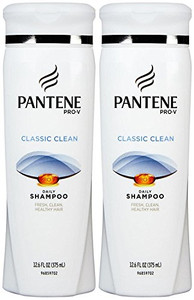Pantene Pro-V Classic Clean Shampoo, 12.6 Fl Oz (Pack of 2)
