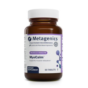 Metagenics MyoCalm - Calcium & Magnesium Supplement for Muscle Relaxation* - with Passionflower & Valerian Root for Enhanced Absorption - Non-GMO, Gl