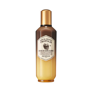 SKINFOOD Royal Honey Essential Emulsion 160ml (5.41 fl.oz.) - Concentrated Aged Honey Skin Nourishing & Hydrating Essential Emulsion, Skin Moisturizi