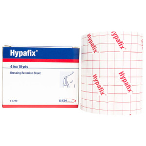 Hypafix Dressing Retention Tape 4" x 10 Yards, 1 Roll