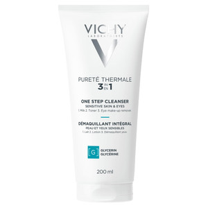 VICHY Pureté Thermale One Step Cleanser for Sensitive Skin, 6.7 Fl. Oz
