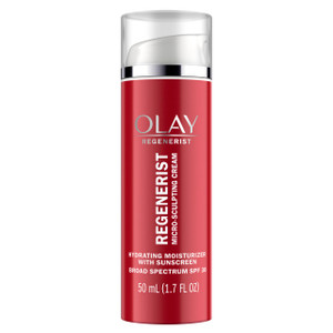 Face Moisturizer by Olay Regenerist Micro-Sculpting Cream Face Moisturizer with SPF 30 Broad Spectrum 1.7 oz