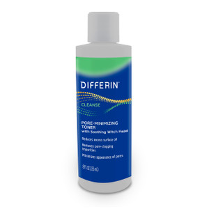 Differin Witch Hazel Toner for Face, Pore-Minimizing Skin Toner by the makers of Differin Gel, Gentle Skin Care for Acne Prone Sensitive Skin, 8 oz (