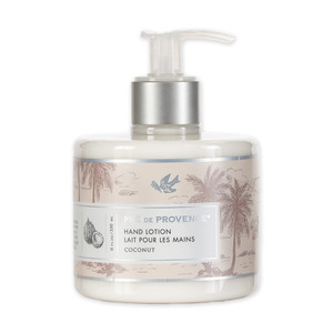 Pre de Provence Collection Shea Butter Enriched Silky Smooth Emollient Hand Lotion, Coconut, 11 Fl Oz, 1 Count