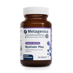 Metagenics MyoCalm Plus - Muscle Relaxation & Stress Support with Passionflower, Valerian, Lemon Balm, Magnesium & Calcium - Supports Sleep Quality -