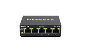 NETGEAR 5-Port Gigabit Ethernet Easy Smart Managed Essentials Switch GS305E - Desktop or Wall Mount, Home Network Hub, Office Ethernet Splitter